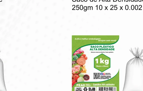 Saco de Alta Densidade 1kg