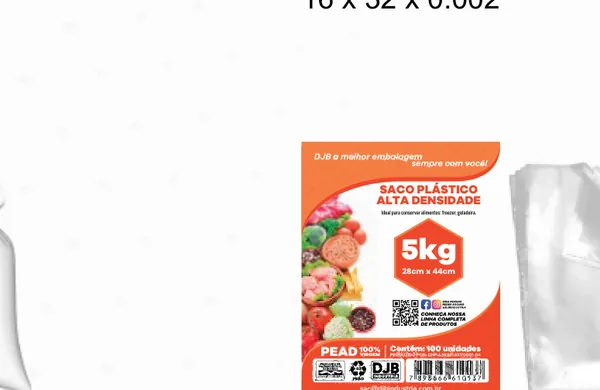 Saco de Alta Densidade 5kg