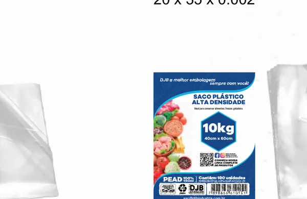 Saco de Alta Densidade 10kg