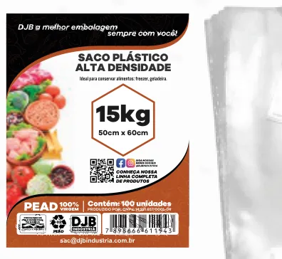 Saco de Alta Densidade 15kg