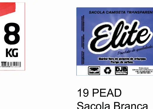 Sacola Branca Alta Densidade 10kg