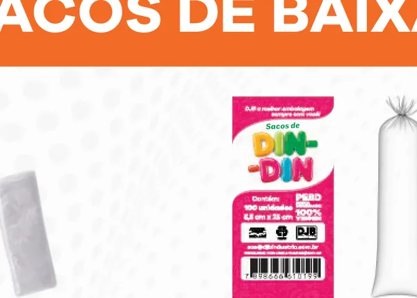 Saco de Baixa Densidade DINDIN