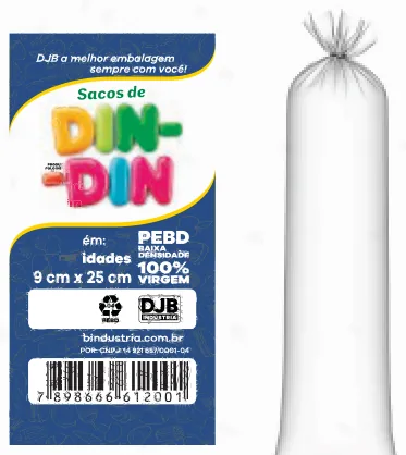Saco de Baixa Densidade 250g