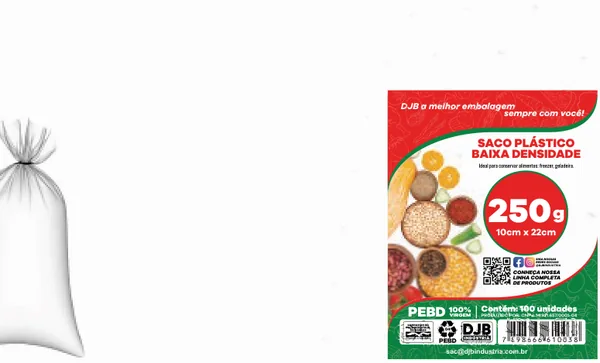 Saco de Baixa Densidade 250g