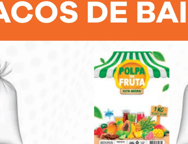 Saco de Baixa Densidade 1kg POLPA