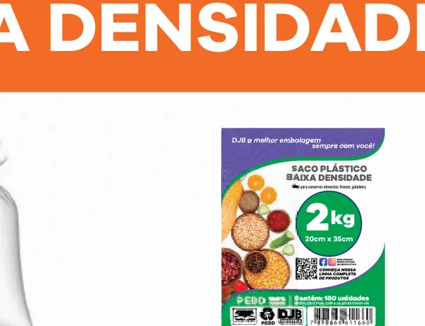 Saco de Baixa Densidade 2kg