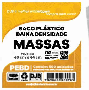 Saco de Baixa Densidade Especial (Massas)