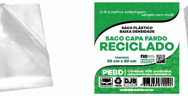 Saco Capa Fardo Reciclado