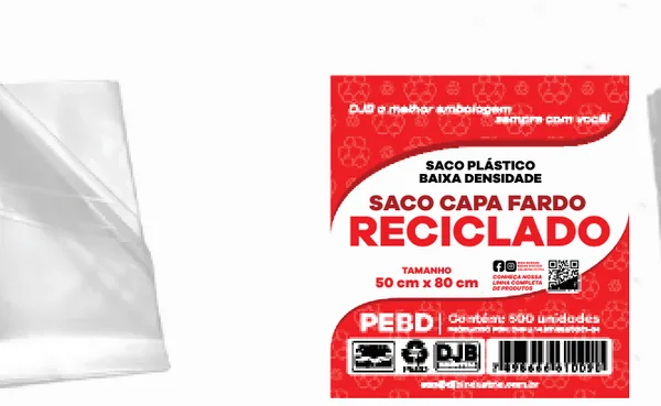 Saco Capa Fardo Reciclado