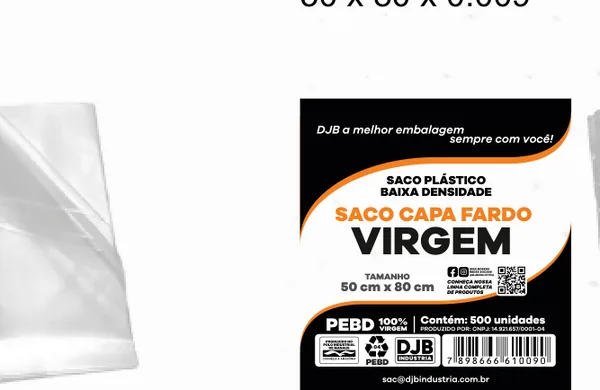 Saco Capa Fardo Virgem